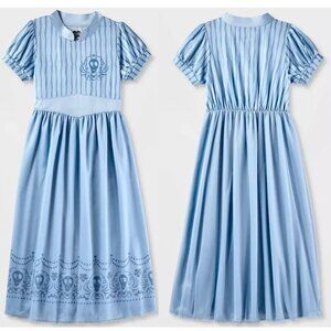 Girls' Beetlejuice Astrid Dress-Up Fantasy Nightgown Blue Size XS Sm Med   NWT